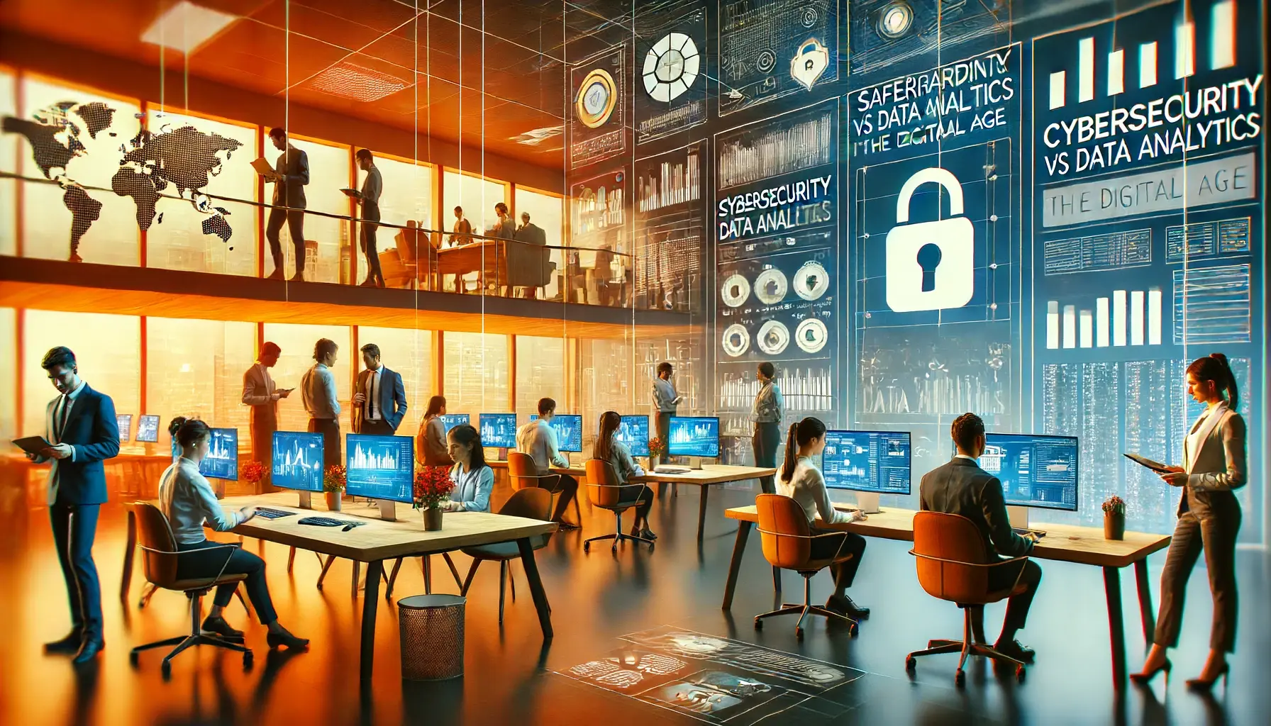 Cybersecurity vs Data Analytics: Safeguarding Data in the Digital Age